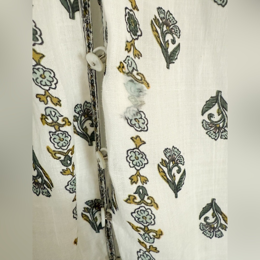 Veronica Beard Castella Floral Boho Midi Dress - Picture 15 of 16
